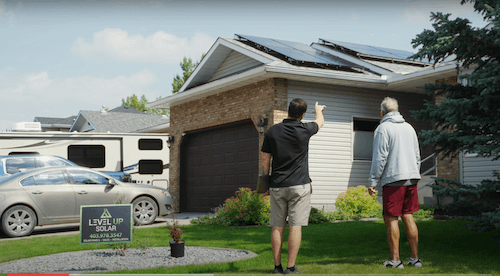 Level Up Solar Video Thumbnail 1 - solar panels - Level Up Solar