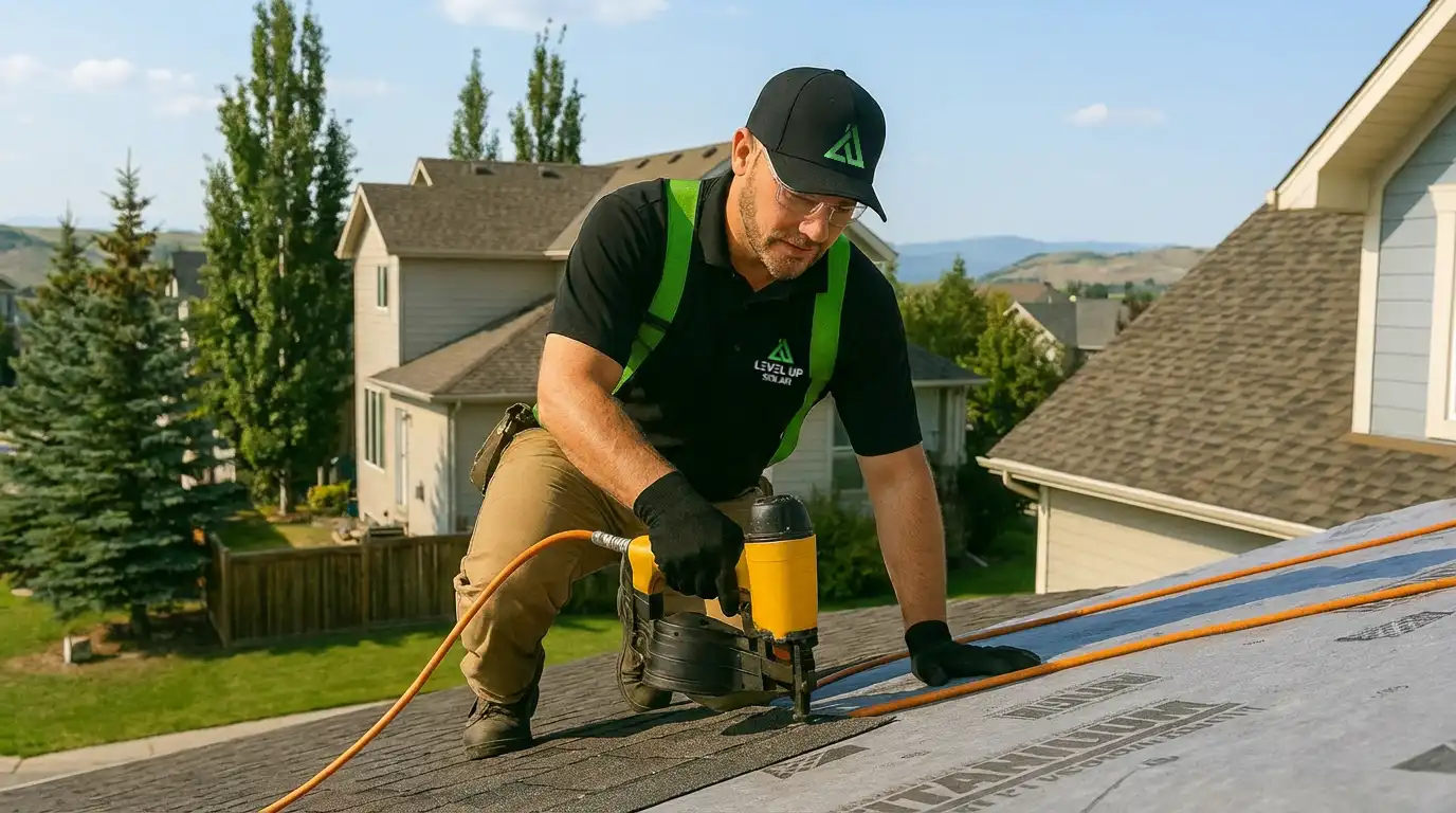Section 4 v1 small - calgary roofing - Level Up Solar